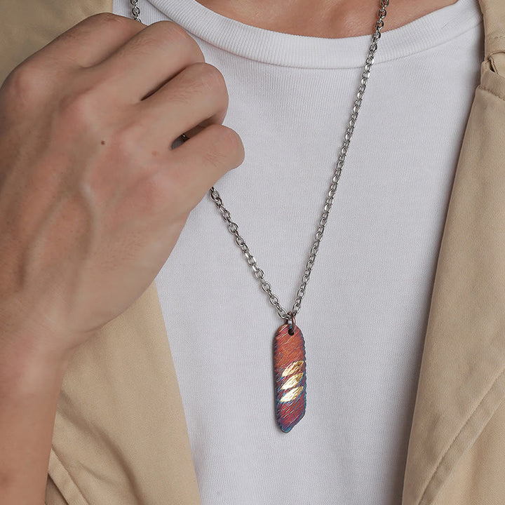 WorldNorse Hammered Skald's Legacy Necklace