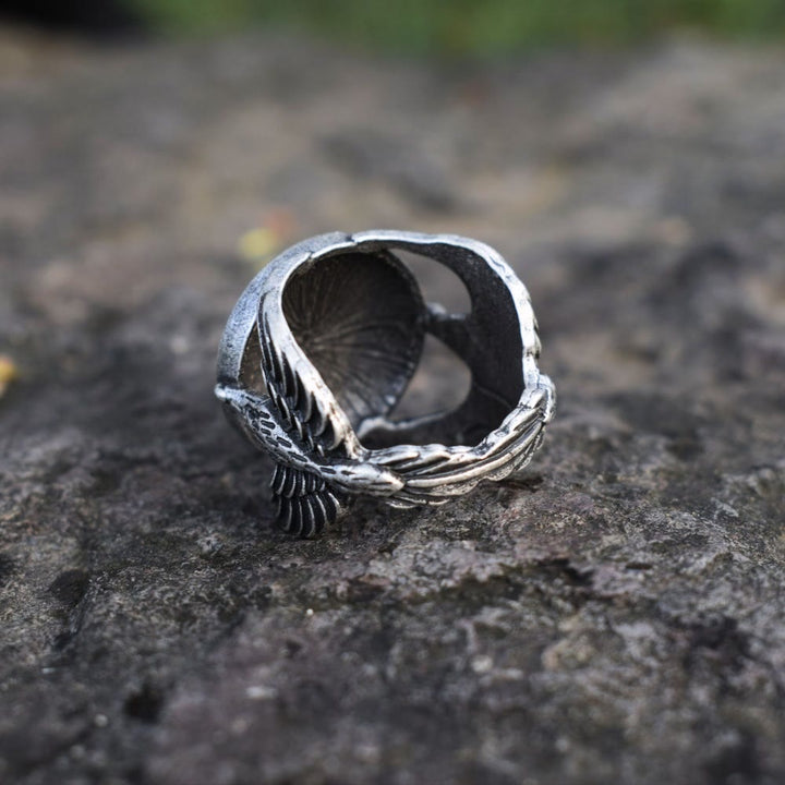 FREE Today: Vegvisir Futhark Runes Nordic Amulet Ring
