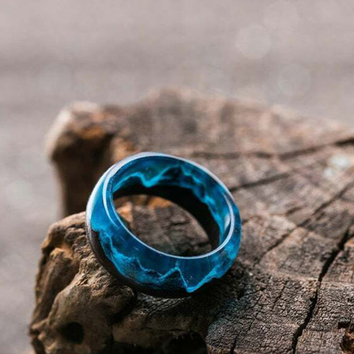 FREE Today: Wood Resin Glow Ring