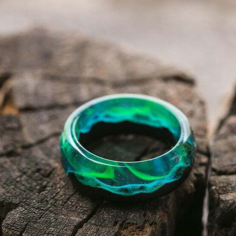 FREE Today: Wood Resin Glow Ring