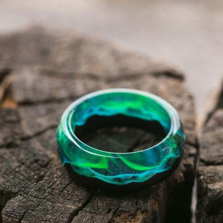 FREE Today: Wood Resin Glow Ring