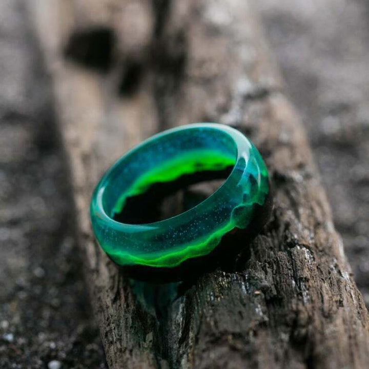 FREE Today: Wood Resin Glow Ring