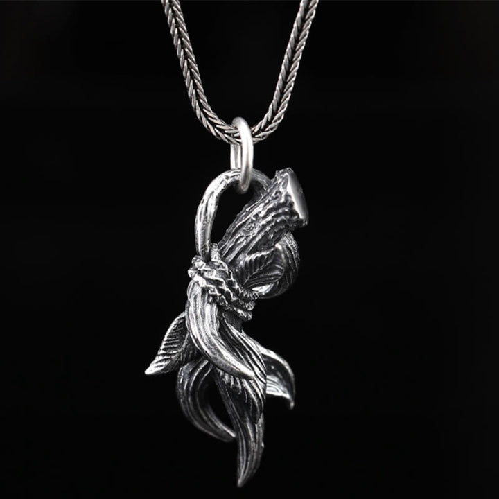 WorldNorse Handcrafted 925 Silver Deer Horns Necklace - image 5