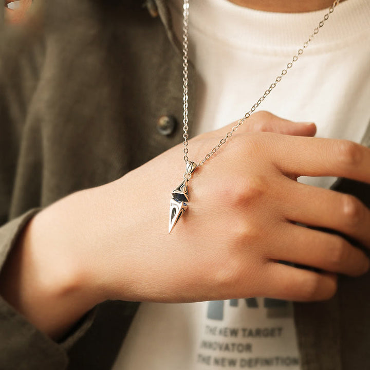 WorldNorse 925 Sterling Silver Starburst Necklace