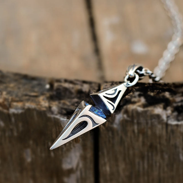 WorldNorse 925 Sterling Silver Starburst Necklace