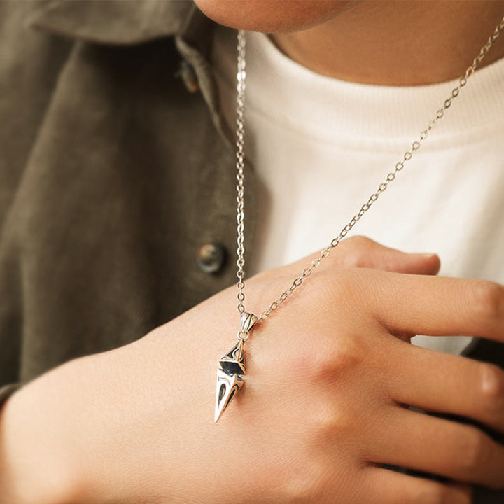 WorldNorse 925 Sterling Silver Starburst Necklace