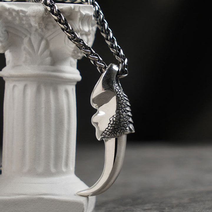 WorldNorse Handcrafted 925 Silver Norse Dragon Necklace - image 3