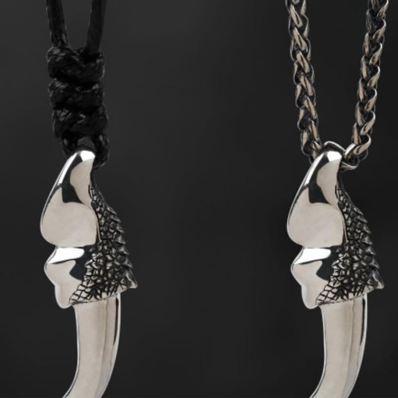 WorldNorse Handcrafted 925 Silver Norse Dragon Necklace - image 8