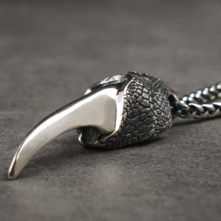 WorldNorse 925 Sterling Silver Norse Dragon Necklace - image 7