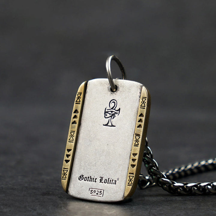 WorldNorse 925 Sterling Silver Wolves Necklace
