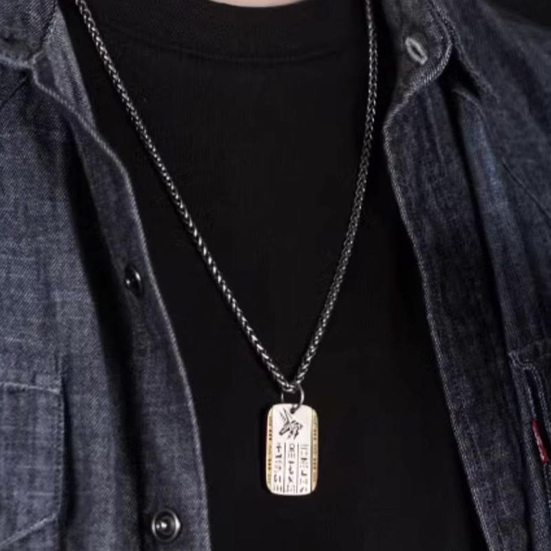 WorldNorse 925 Sterling Silver Wolves Necklace