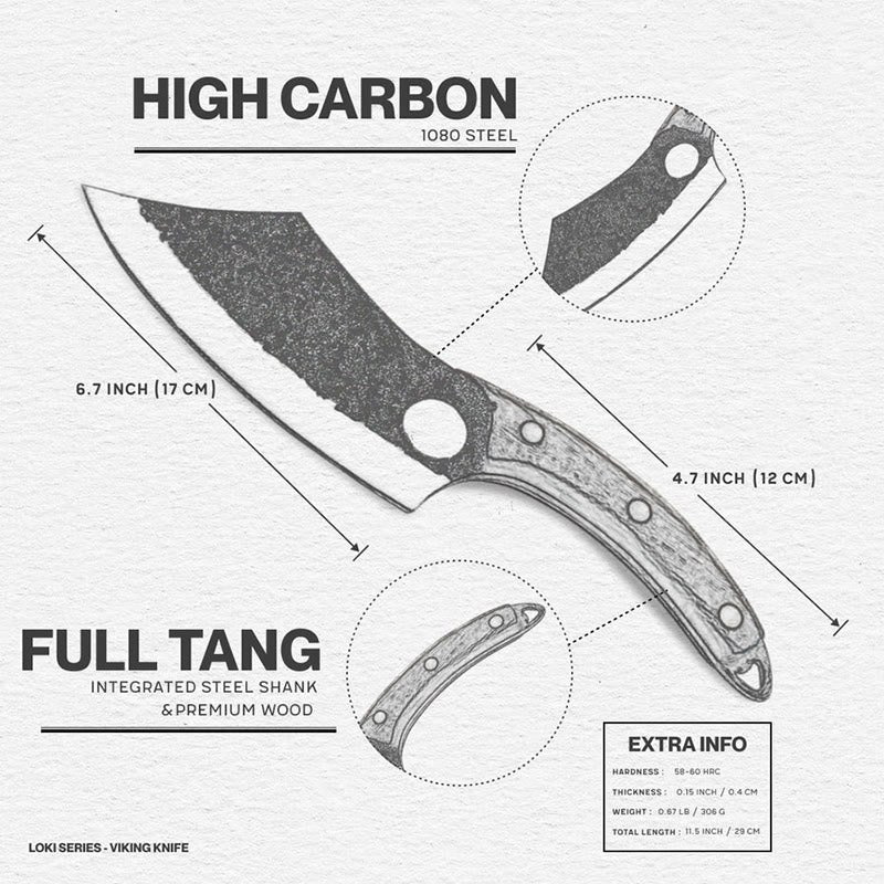 WorldNorse LOKI SERIES - Viking Knife