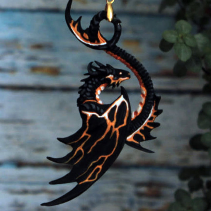 FREE Today: Volcanic Dragon Charm Necklace