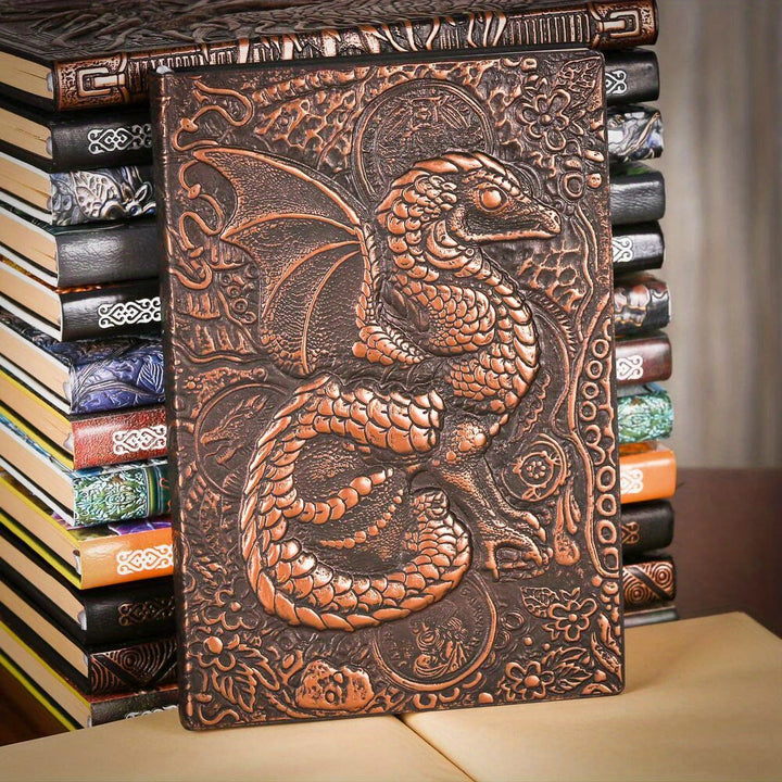 WorldNorse Embossed Flying Dragon Journal Notebook