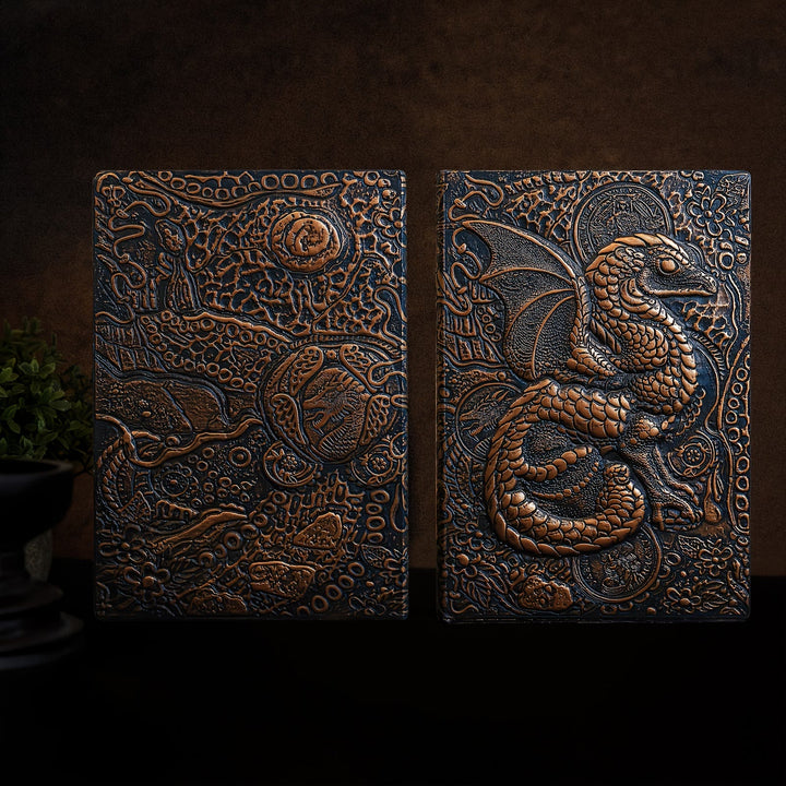 WorldNorse Embossed Flying Dragon Journal Notebook