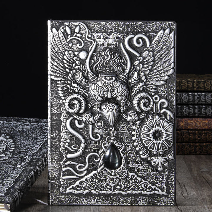 WorldNorse Embossed Eagle Leather Cover Notebook