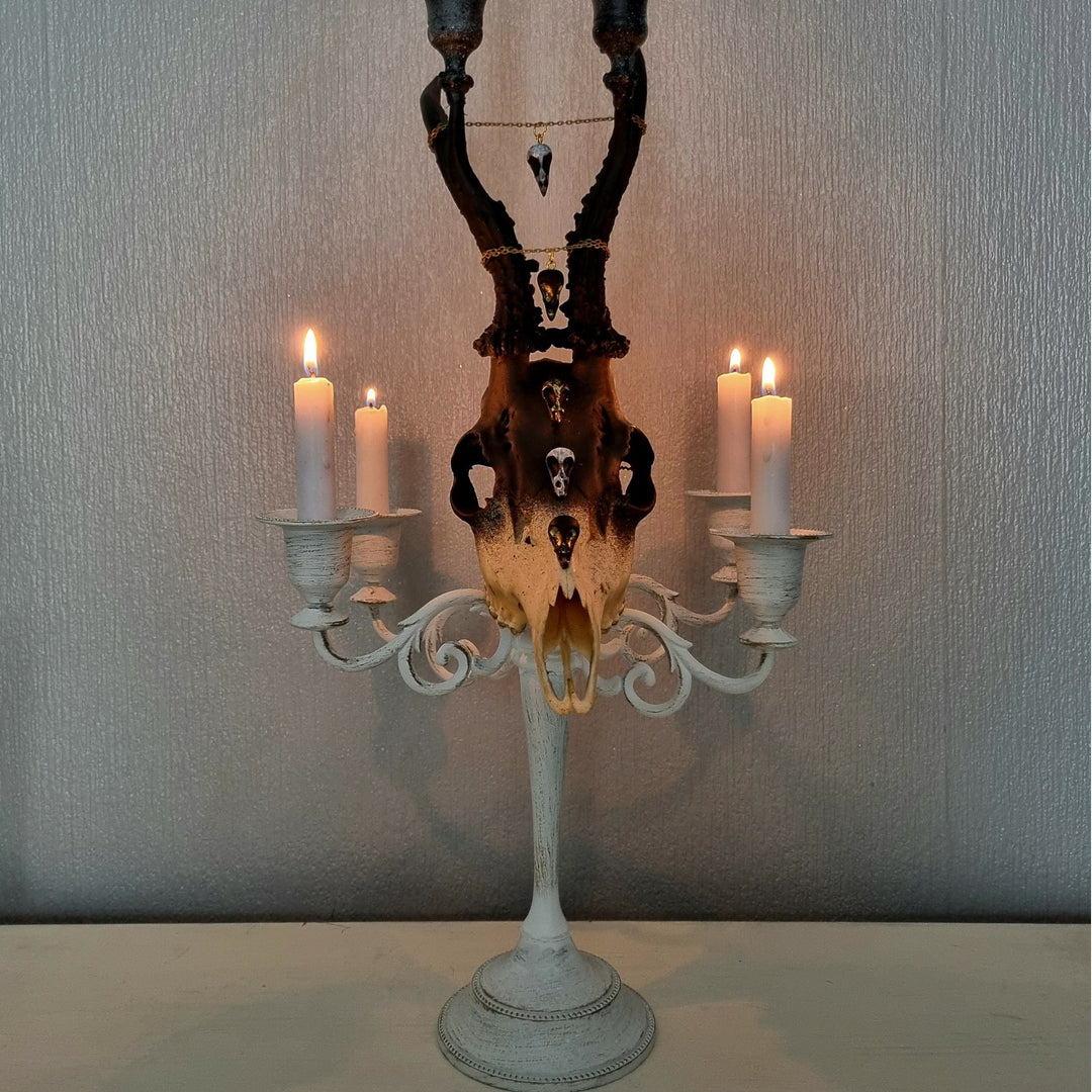WorldNorse Viking Compass Path Finder Pagan Ritual Candle Holder