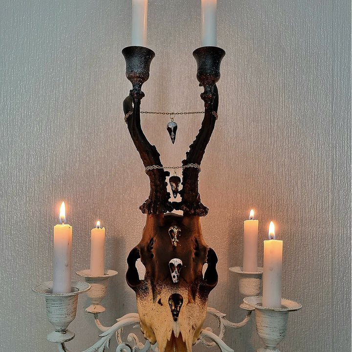 WorldNorse Viking Compass Path Finder Pagan Ritual Candle Holder