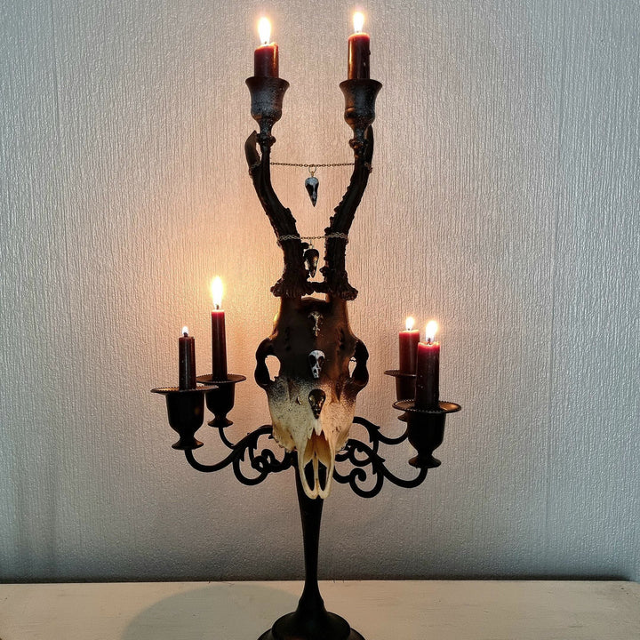 WorldNorse Viking Compass Path Finder Pagan Ritual Candle Holder
