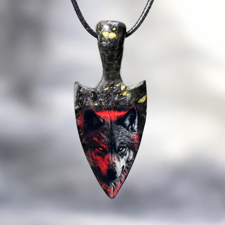 FREE Today: Moonlight Shadow Wolf King Necklace