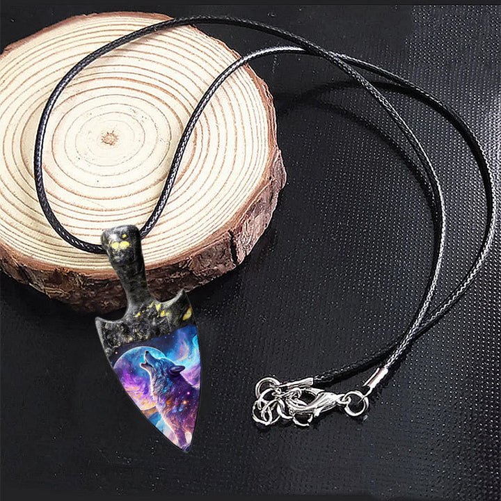 FREE Today: Moonlight Shadow Wolf King Necklace