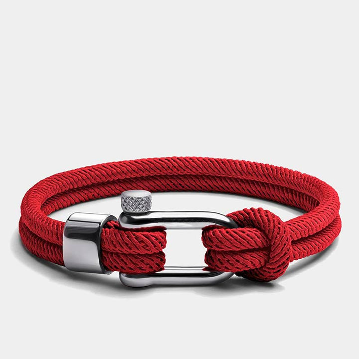 FREE Today: Nautical Survival U-buckle Shackle Double-strand Bracelet