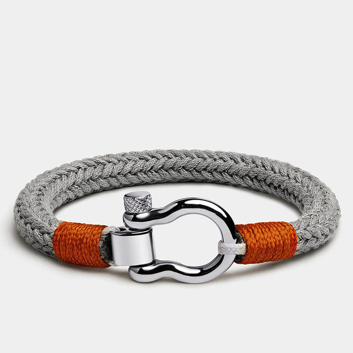 FREE Today: Nautical Survival U-buckle Shackle Double-strand Bracelet