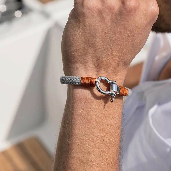 FREE Today: Nautical Survival U-buckle Shackle Double-strand Bracelet