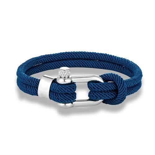 FREE Today: Nautical Survival U-buckle Shackle Double-strand Bracelet