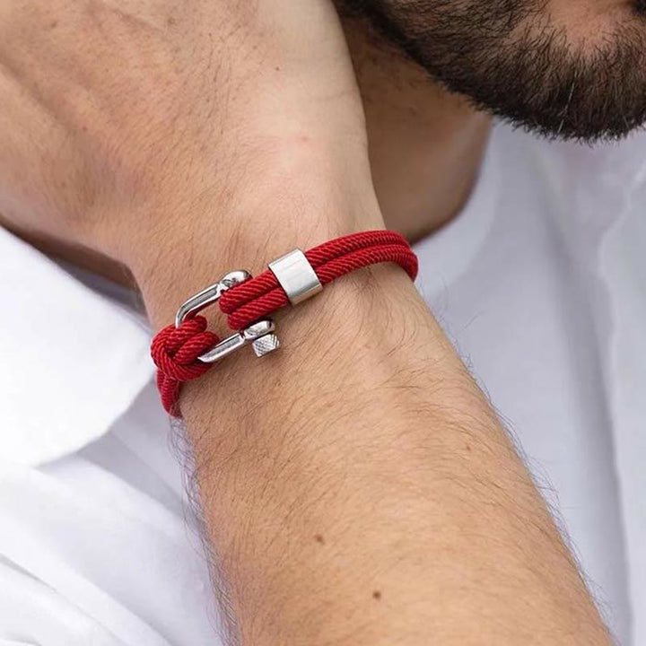 FREE Today: Nautical Survival U-buckle Shackle Double-strand Bracelet