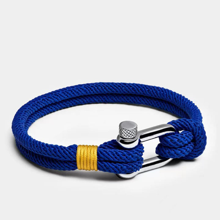 FREE Today: Nautical Survival U-buckle Shackle Double-strand Bracelet