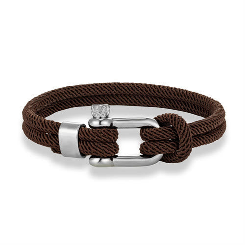 FREE Today: Nautical Survival U-buckle Shackle Double-strand Bracelet