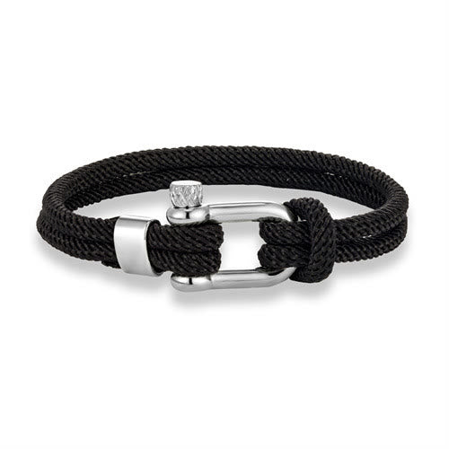 FREE Today: Nautical Survival U-buckle Shackle Double-strand Bracelet