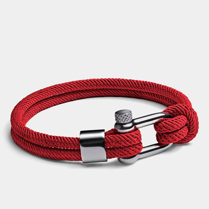 FREE Today: Nautical Survival U-buckle Shackle Double-strand Bracelet