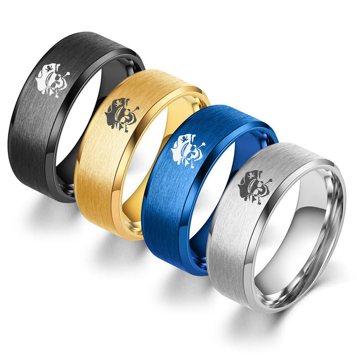FREE Today: Stainless Steel Men's Pirate Skull Ring