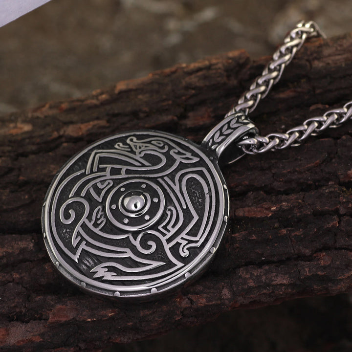 WorldNorse Vintage Style Norse Dragon Necklace