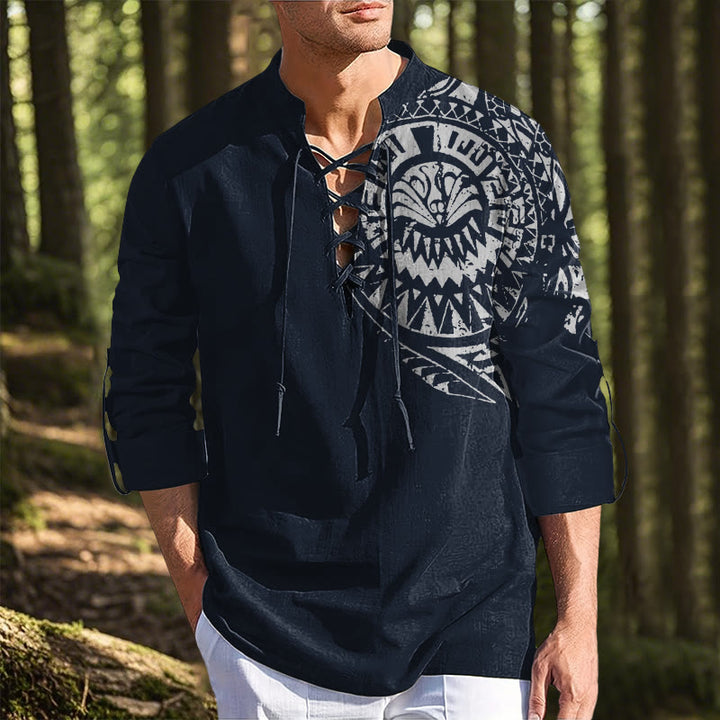 WorldNorse Odin's Ravens Graphic Costume Shirt