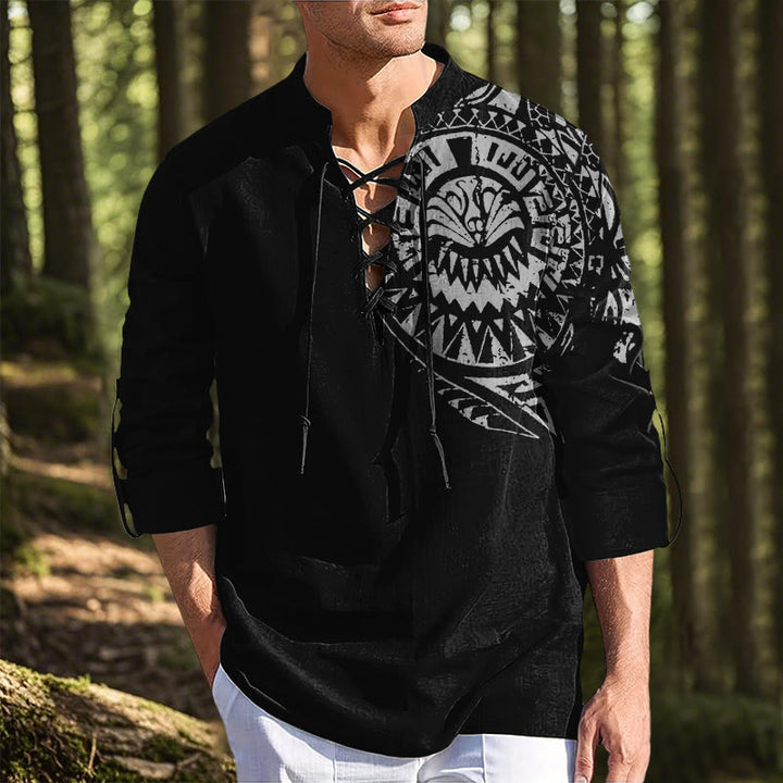 WorldNorse Odin's Ravens Graphic Costume Shirt