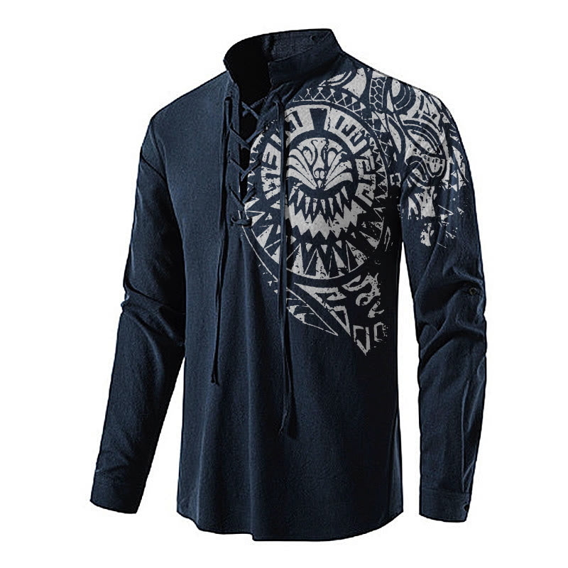 WorldNorse Odin's Ravens Graphic Costume Shirt