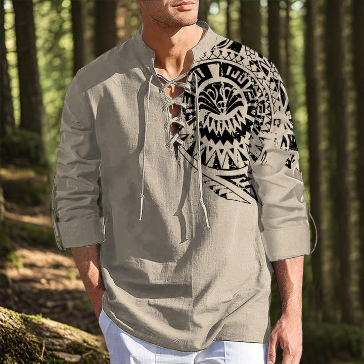 WorldNorse Odin's Ravens Graphic Costume Shirt
