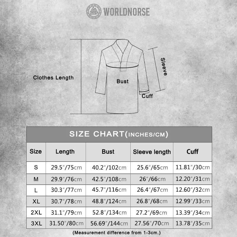WorldNorse Vegvisir Raven Rune Celtic Knot Costume Shirt