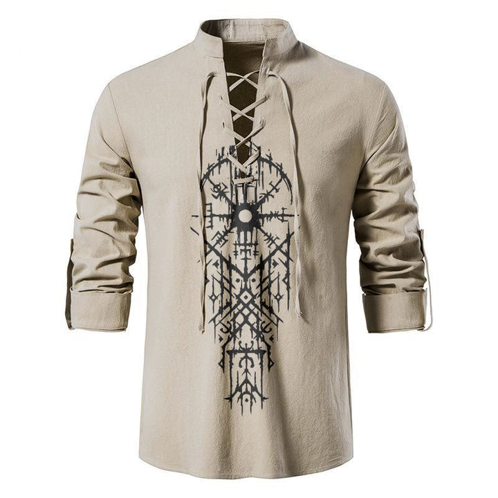 WorldNorse Vegvisir Viking Totem Costume Shirt