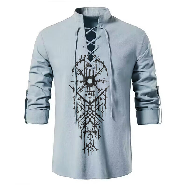 WorldNorse Vegvisir Viking Totem Costume Shirt