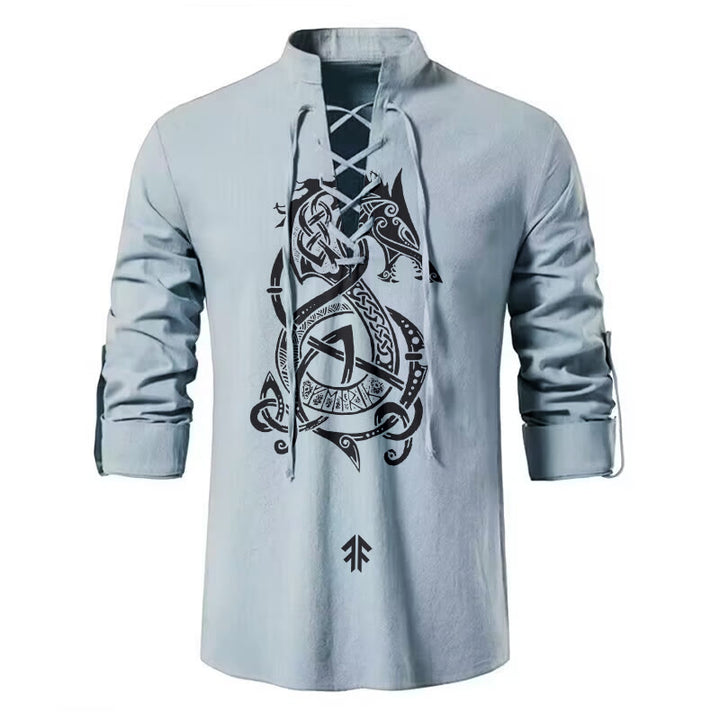 WorldNorse Norse Dragon Celtic Knot Costume Shirt