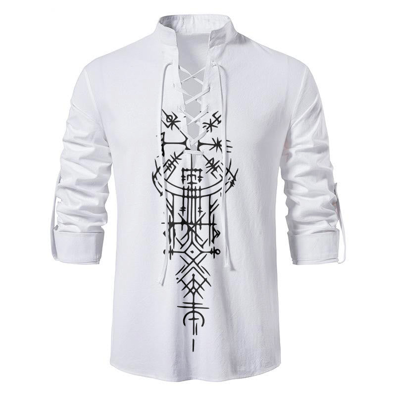 WorldNorse Vegvisir Voyage Amulet Costume Shirt