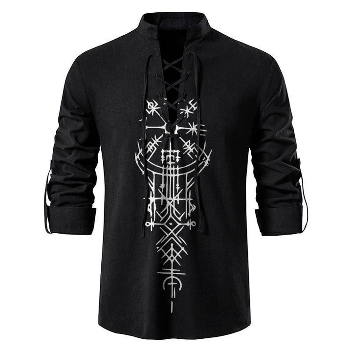 WorldNorse Vegvisir Voyage Amulet Costume Shirt