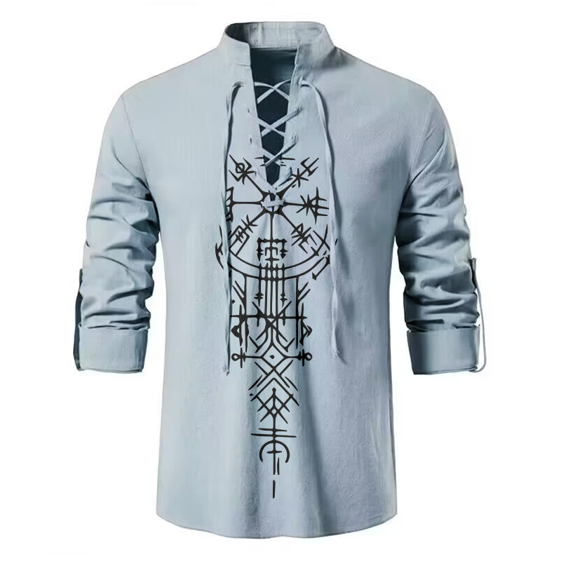 WorldNorse Vegvisir Voyage Amulet Costume Shirt