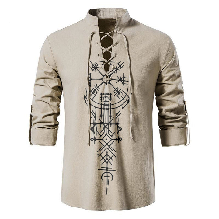 WorldNorse Vegvisir Voyage Amulet Costume Shirt