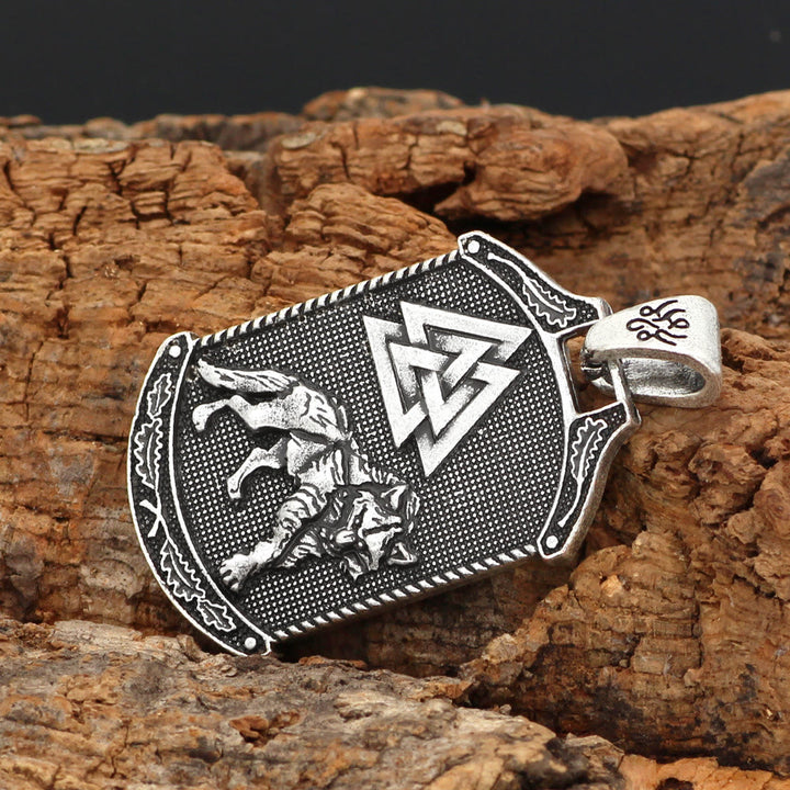 WorldNorse Celtic Wolf Odin's Symbol Yggdrasil Necklace - image 3