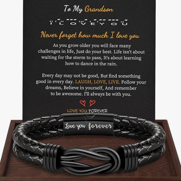 WorldNorse Love You Forever Infinity Stainless Steel Knot Bracelet - image 8